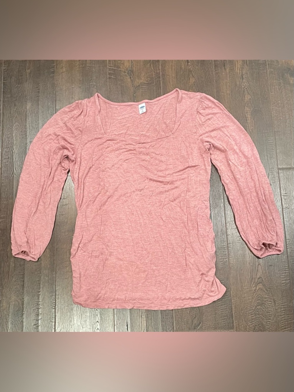 Maternity 3/4 sleeve top